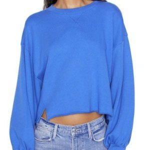 FRAME Easy Shirttail Sweatshirt